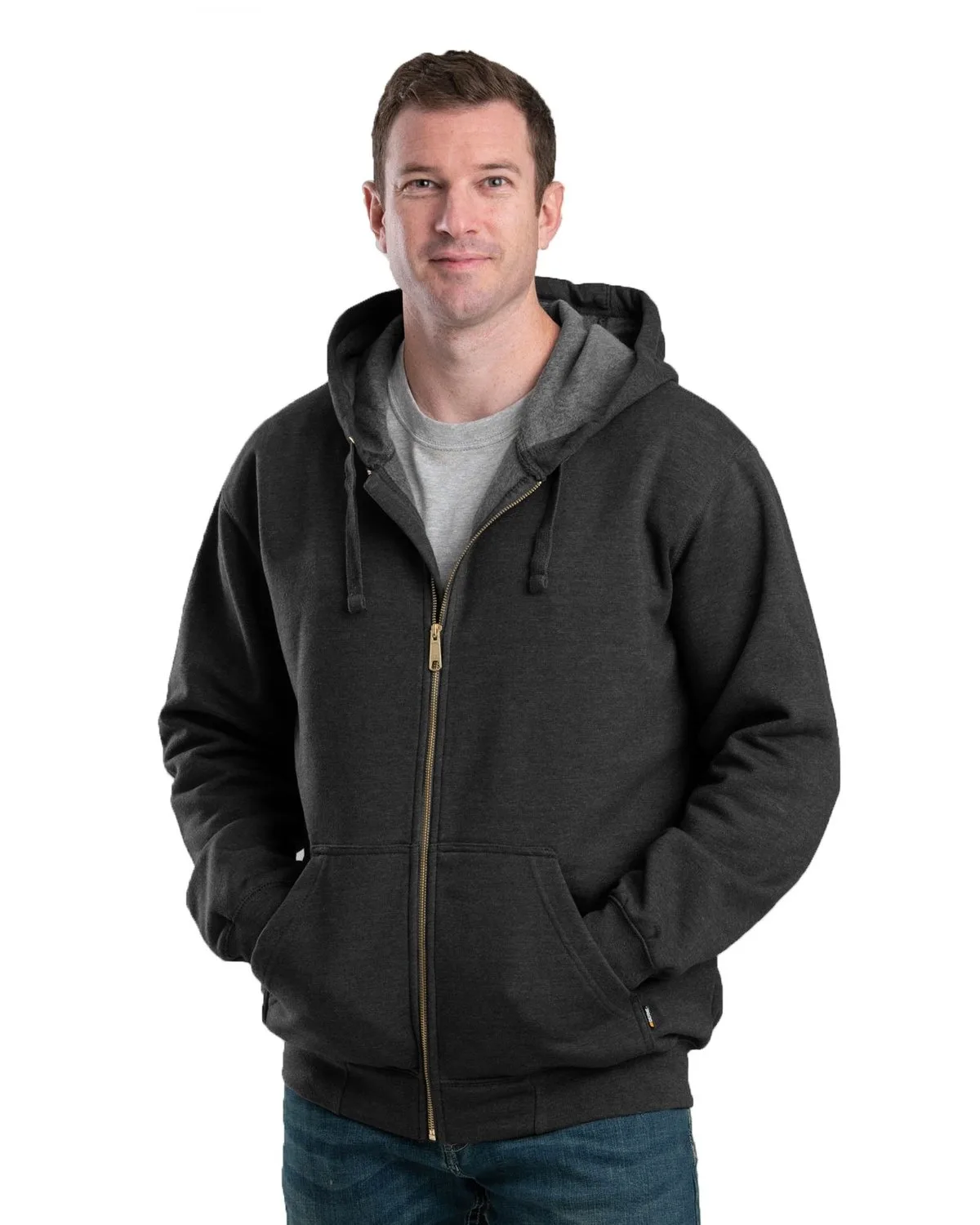 Berne® Apparel Men's Heritage Full-Zip Hooded Sweatshirt