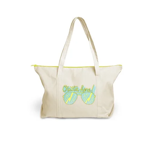 Continued Weekender Tote (Natural Canvas)