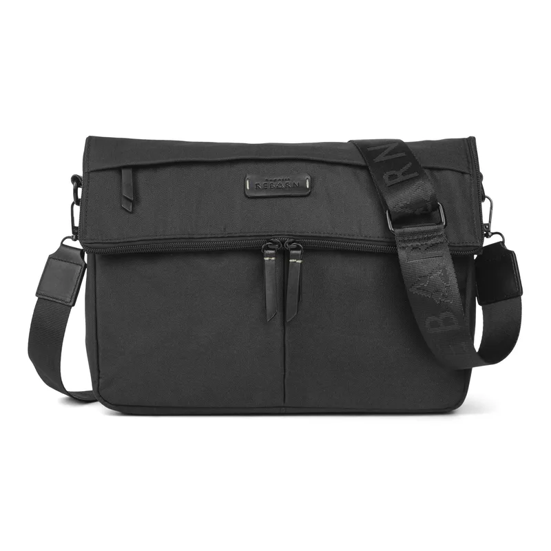Bugatti Bugatti-Reborn Collection-Convertible Crossbody/Waist Bag-Black