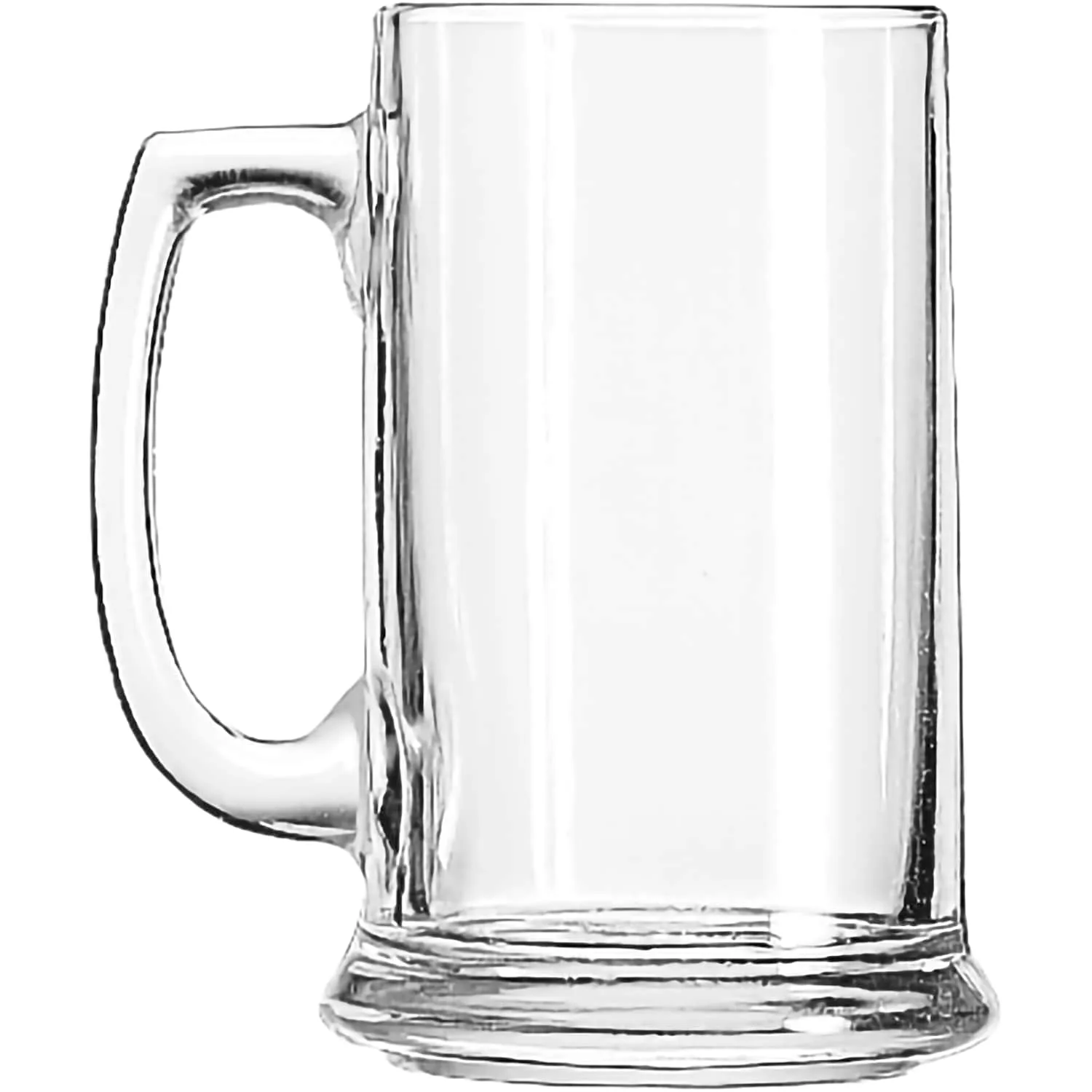 Glass Beer Mug 15oz view 2