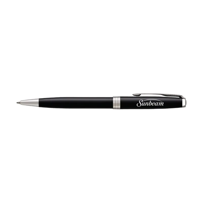 Parker Sonnet Ballpoint - Black - Silver Trim