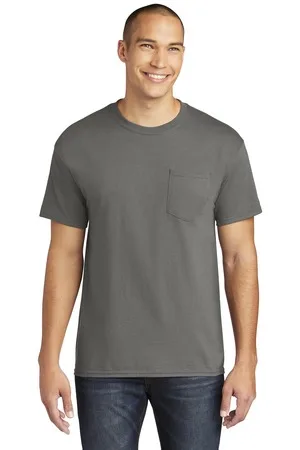 Gildan ® Heavy Cotton ™ 100% Cotton Pocket T-Shirt. view 6