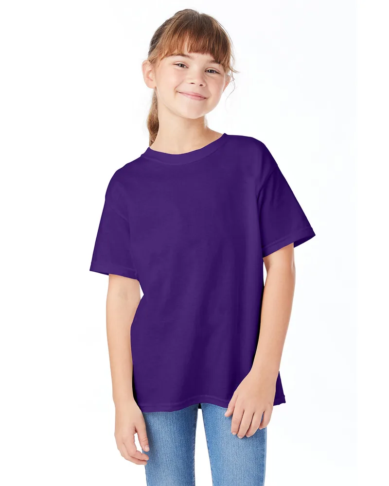 Hanes Printables Youth Essential-T T-Shirt view 6