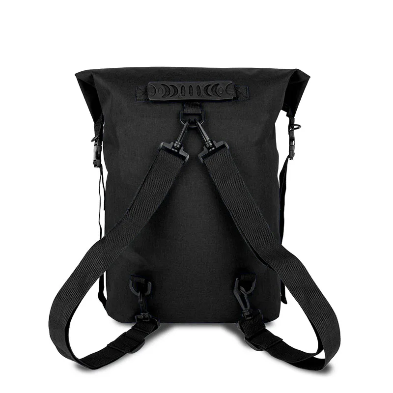 Black Blank Back