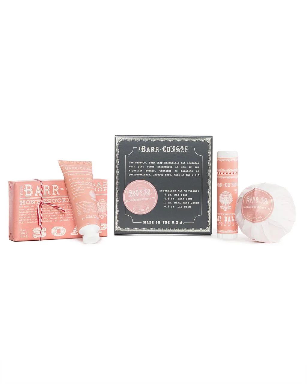 K.Hall Studio Barr-Co. 4Pc Essentials Kit - Honeysuckle 14.92 Oz