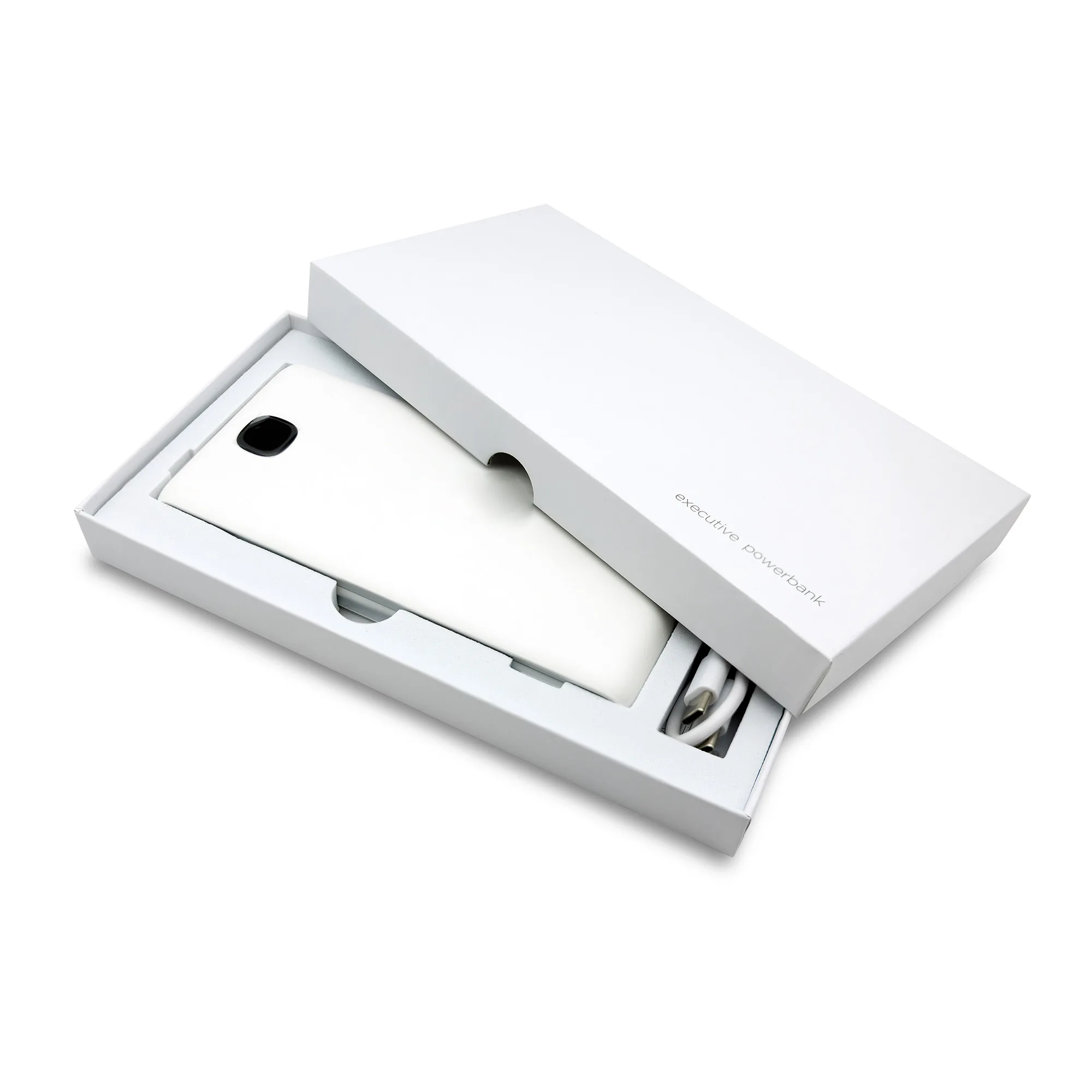 Zenith 10,000 mAh Power Bank with Built-in Cables and Retractable AC Wall Plug view 6