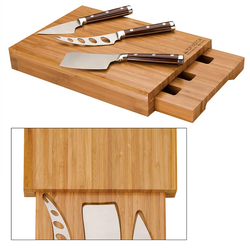 Bambu Bamboo Cheese Set view 2