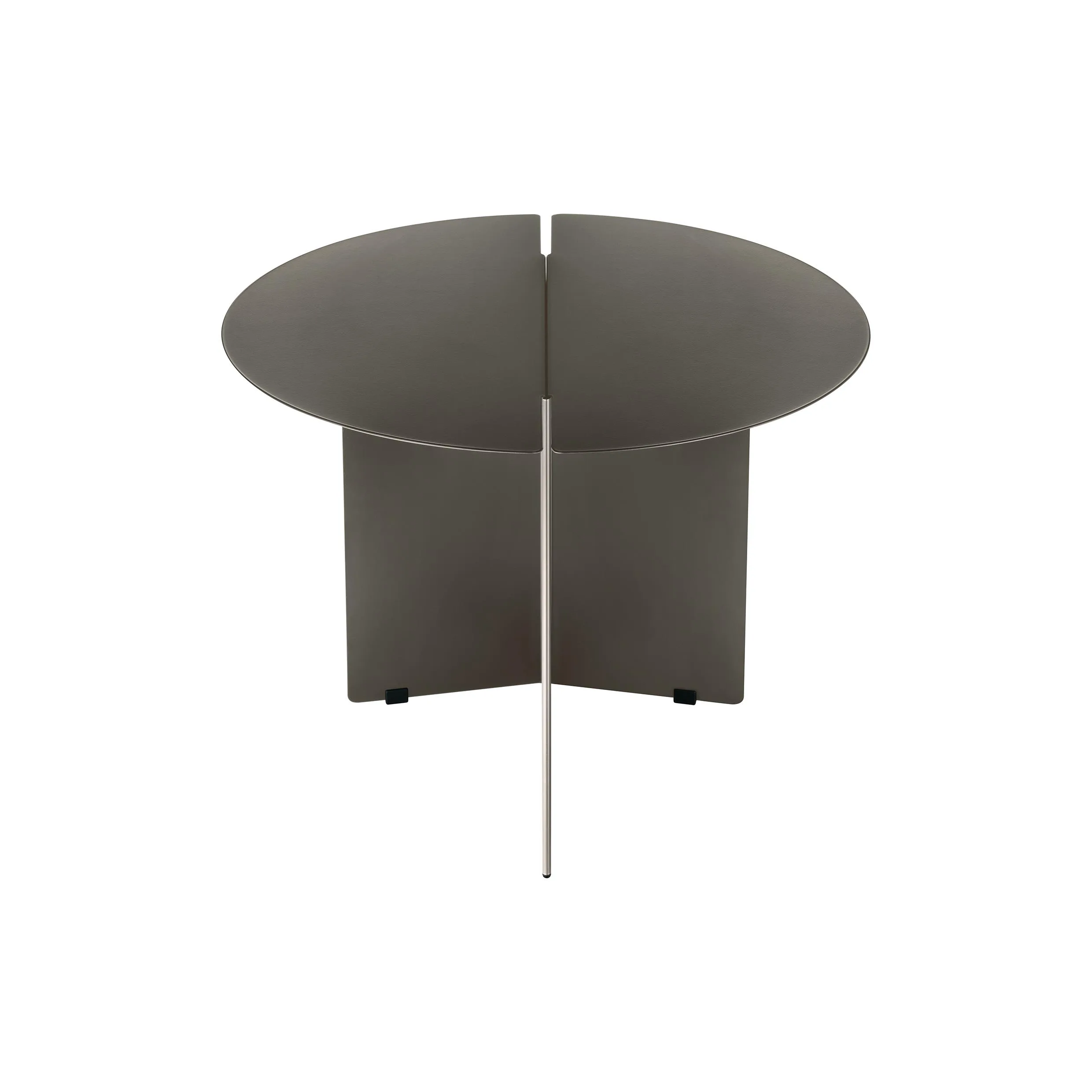 Blomus Burnt Black Oru Steel Side Table - Medium