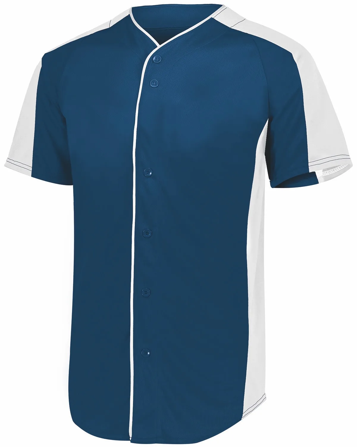 Augusta Adult Full-Button Baseball Jersey view 5