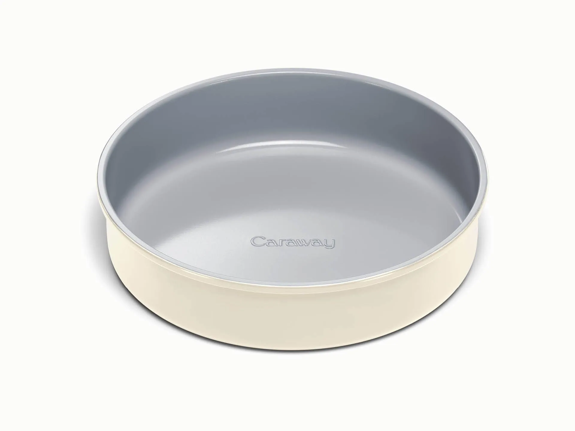 Caraway Nonstick Ceramic Circle Pan - Cream