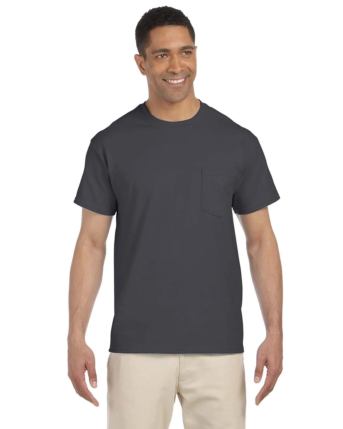 Gildan Adult Ultra Cotton?Pocket T-Shirt view 3