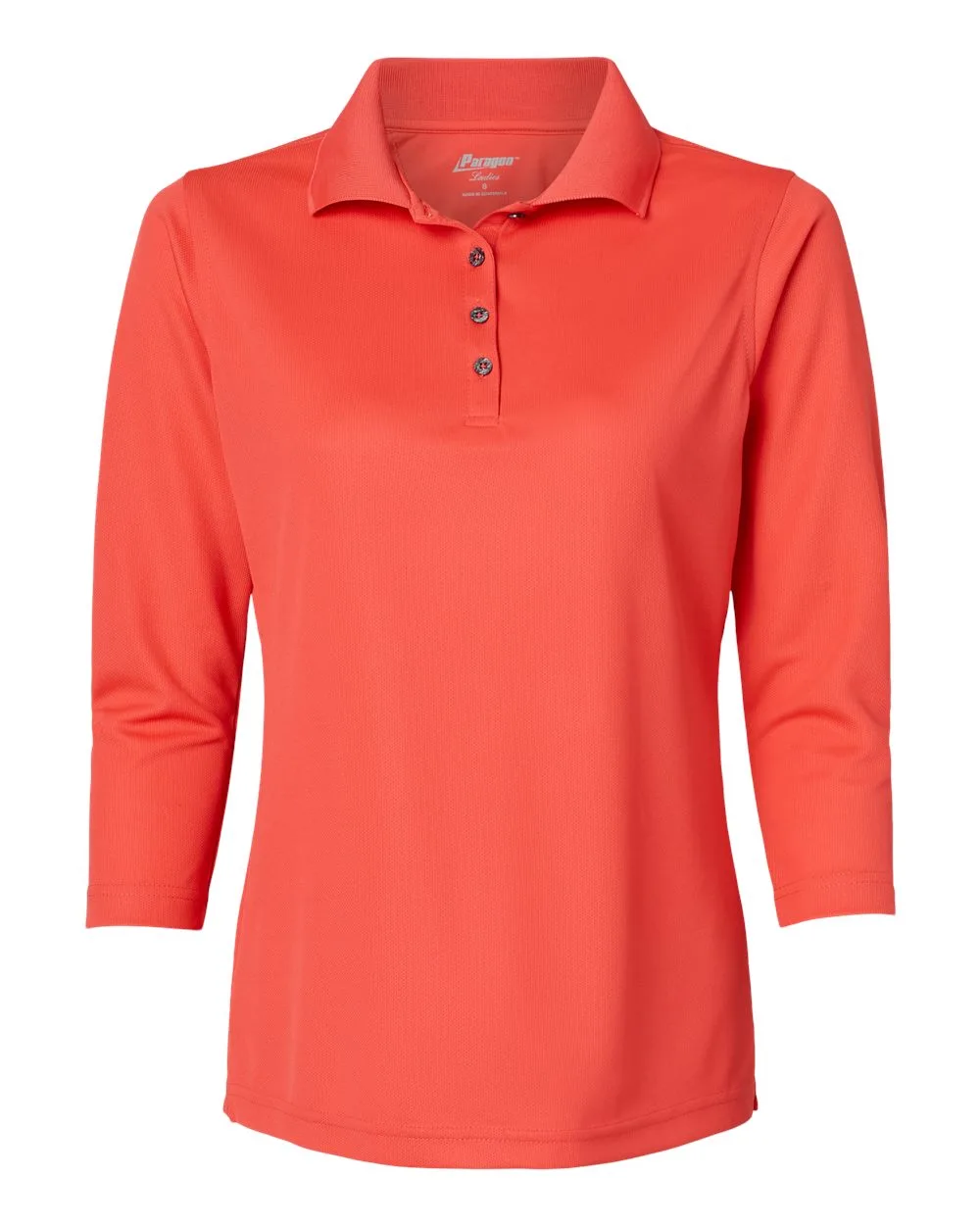 Paragon Women's Lady Palm Three-Quarter Sleeve Polo Shirt view 5