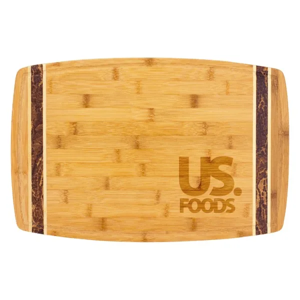 Marbled Look Bamboo Cutting Board view 5