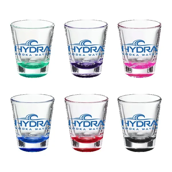 Straight Up 1.75 oz Clear Glass Shot Glasses