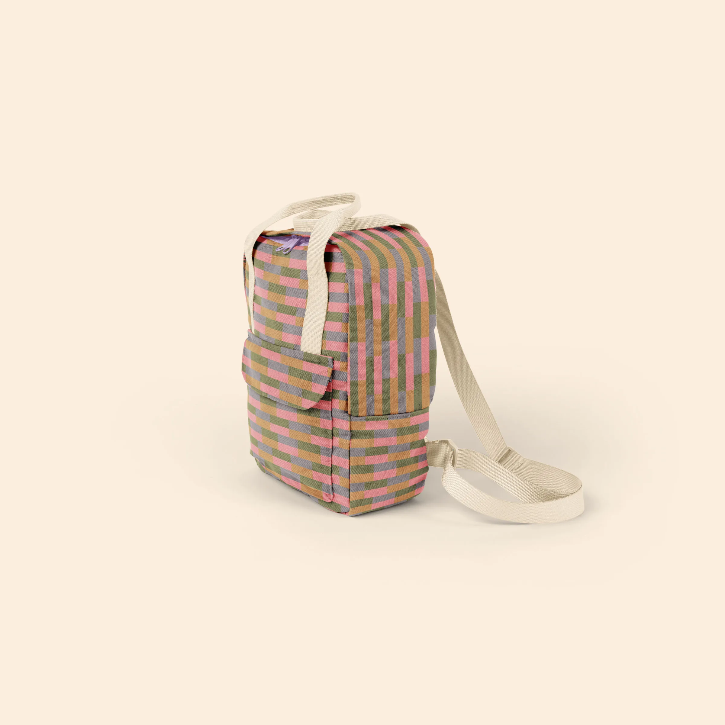 Mini Everyday Backpack - 4cp Pigment Dyed Canvas view 2