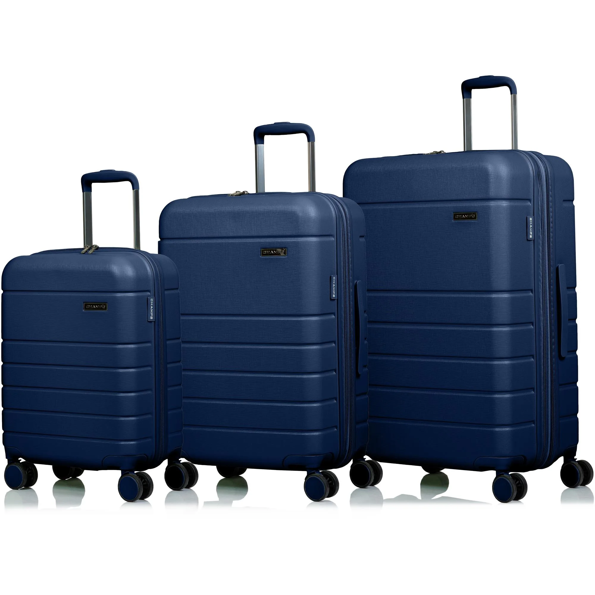 Champs Luggage Linen Luggage 3 Piece Set Size 30" X 18"