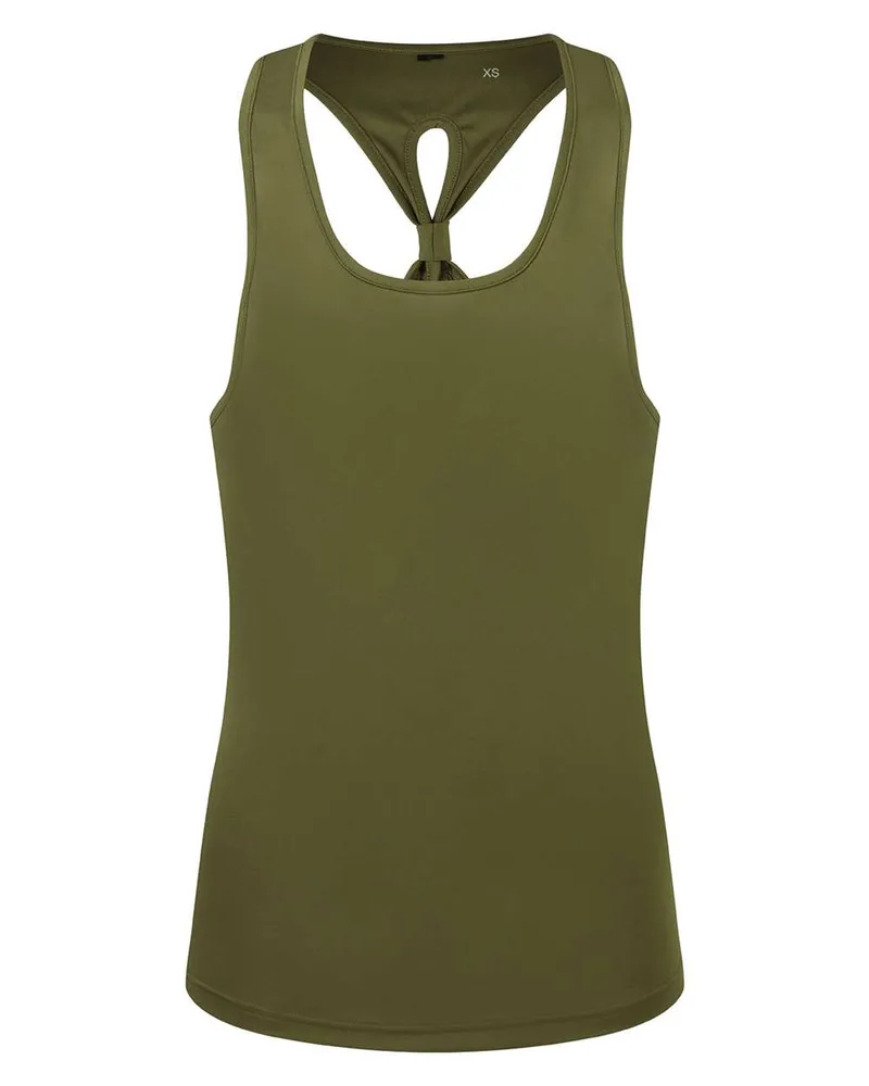 TriDri® Women's Knot Back Venus Tank Top view 6