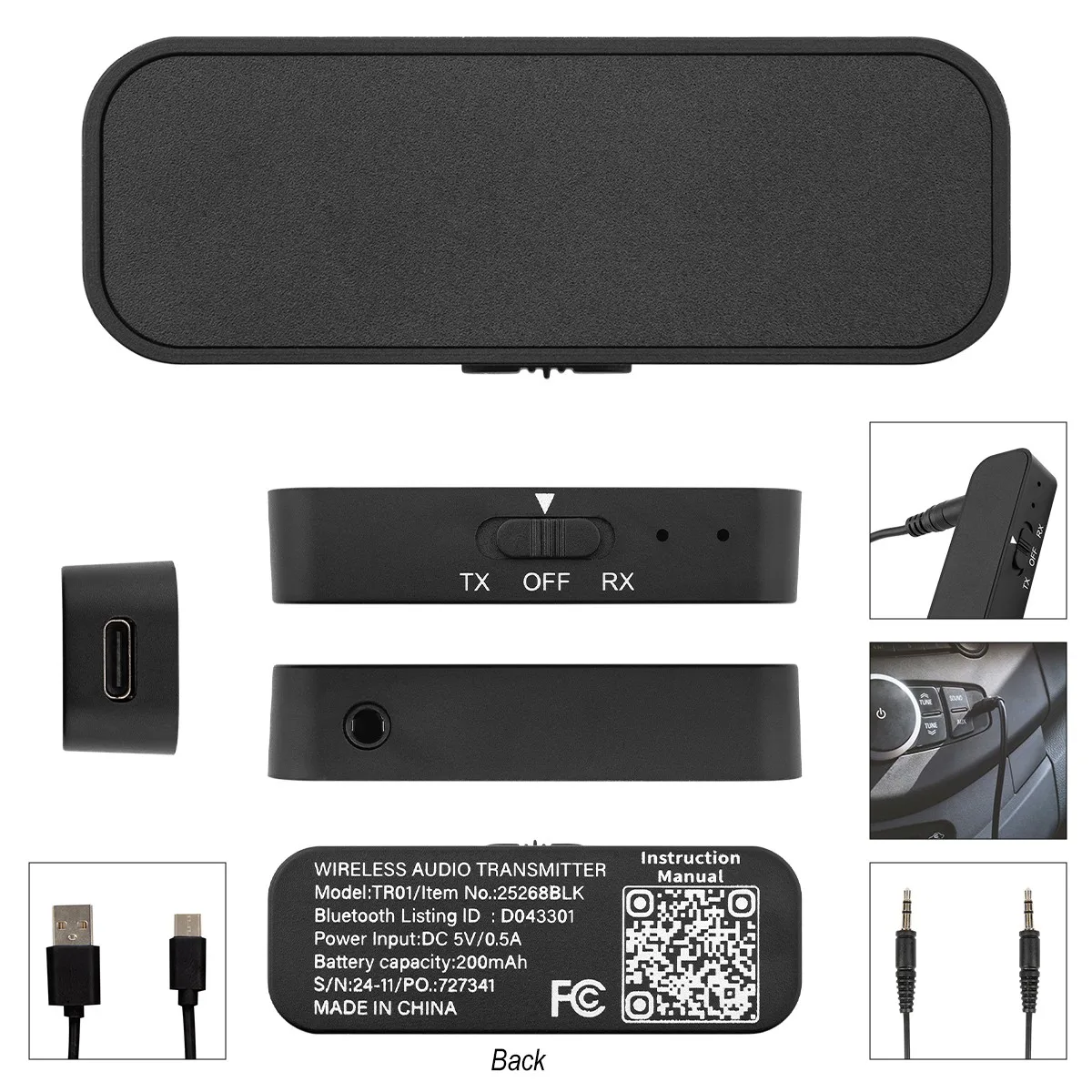 Wireless Audio Transmitter & Receiver view 3