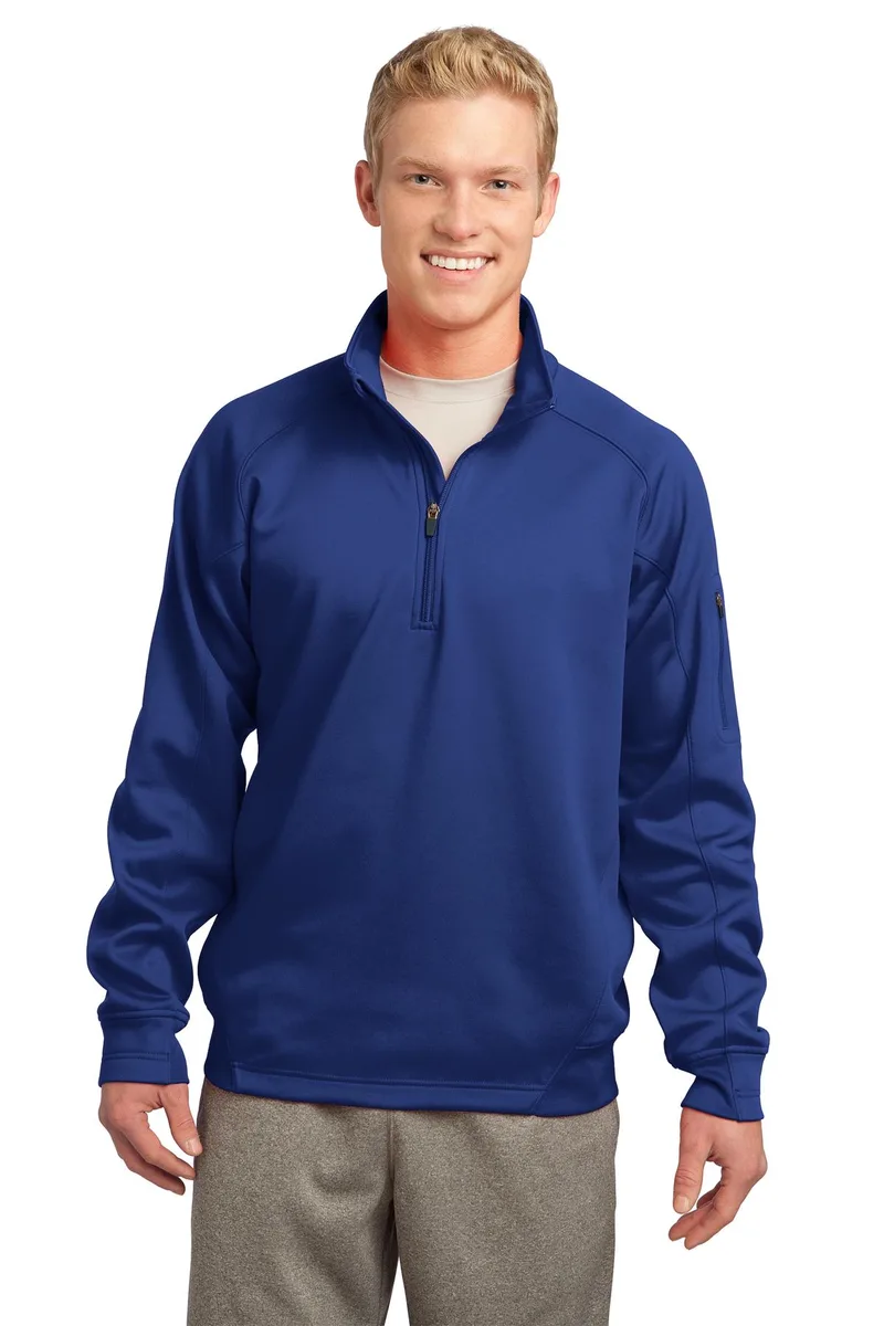 Sport-Tek® Tech Fleece 1/4-Zip Pullover. view 4