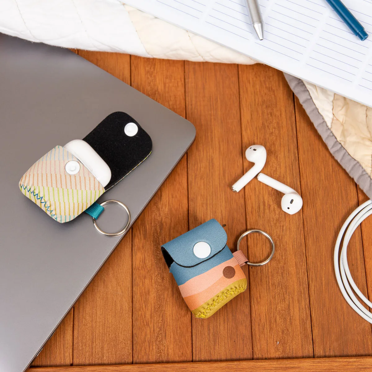 AirPods® 2nd Gen 4CP Solid Neoprene Cover view 2