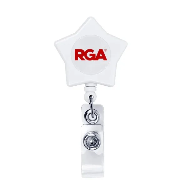 Star-Shaped Retractable Badge Holder view 6