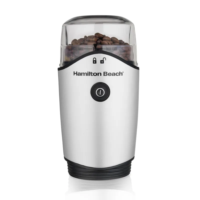 Hamilton Beach Coffee Grinder, Silver