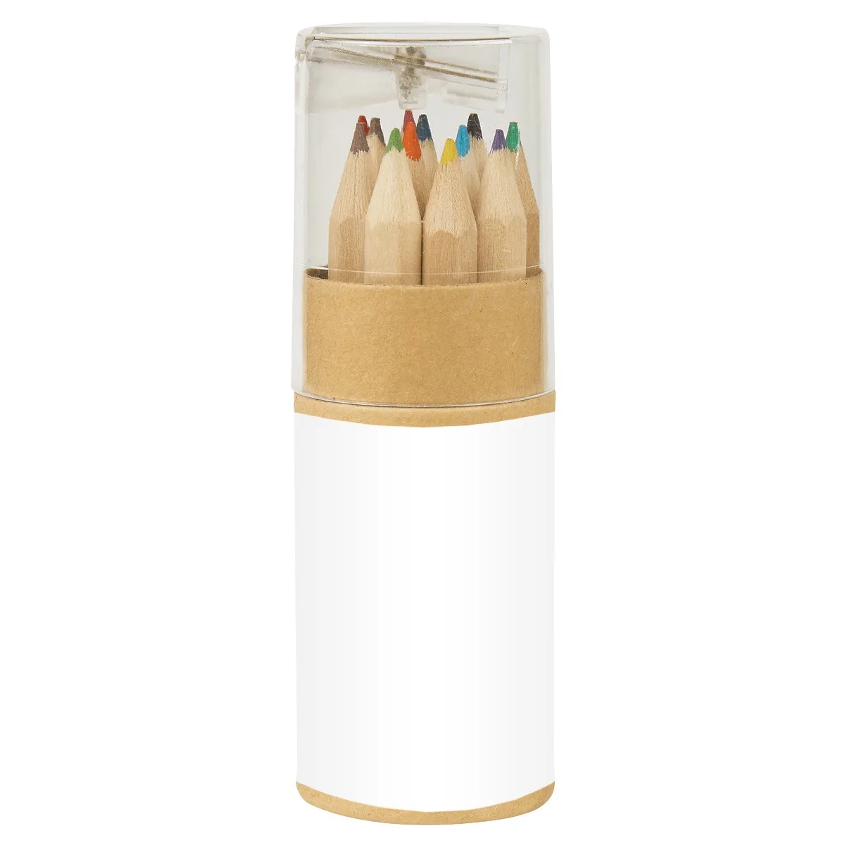 12-piece Colored Pencil Set In Tube With Sharpener view 3