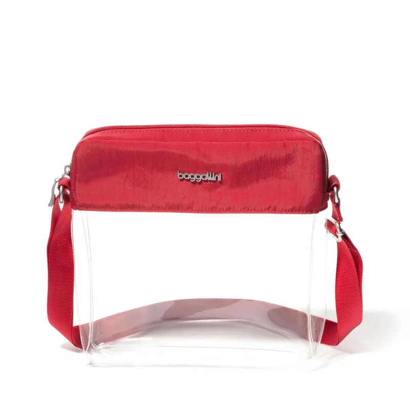 Baggallini Clear Stadium Crossbody Bag