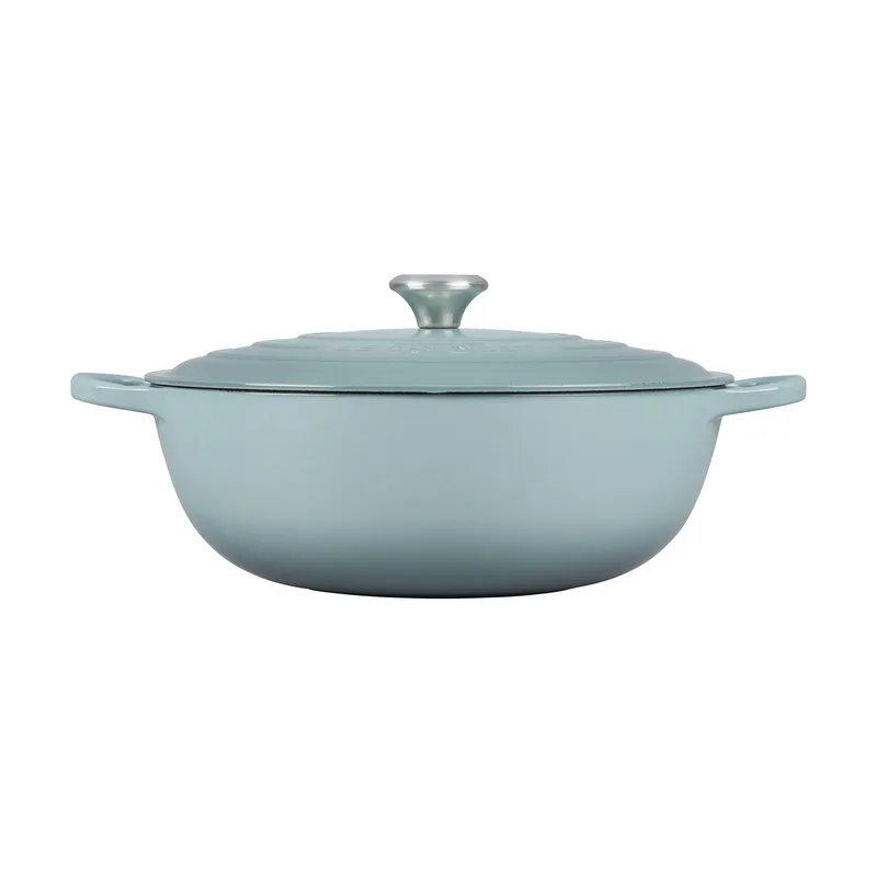 Le Creuset 7.5Qt Signature Cast Iron Chef's Oven Sea Salt