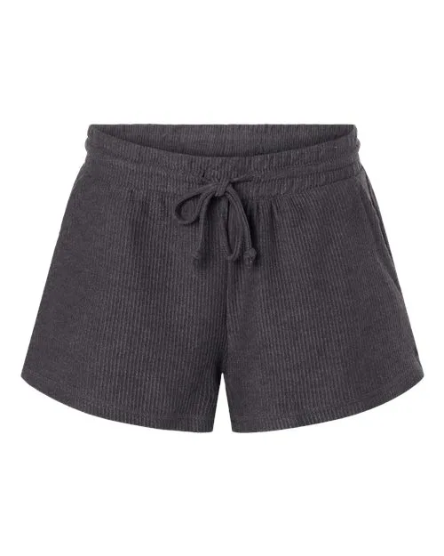 BOXERCRAFT Women's Ribbed Knit Shorts