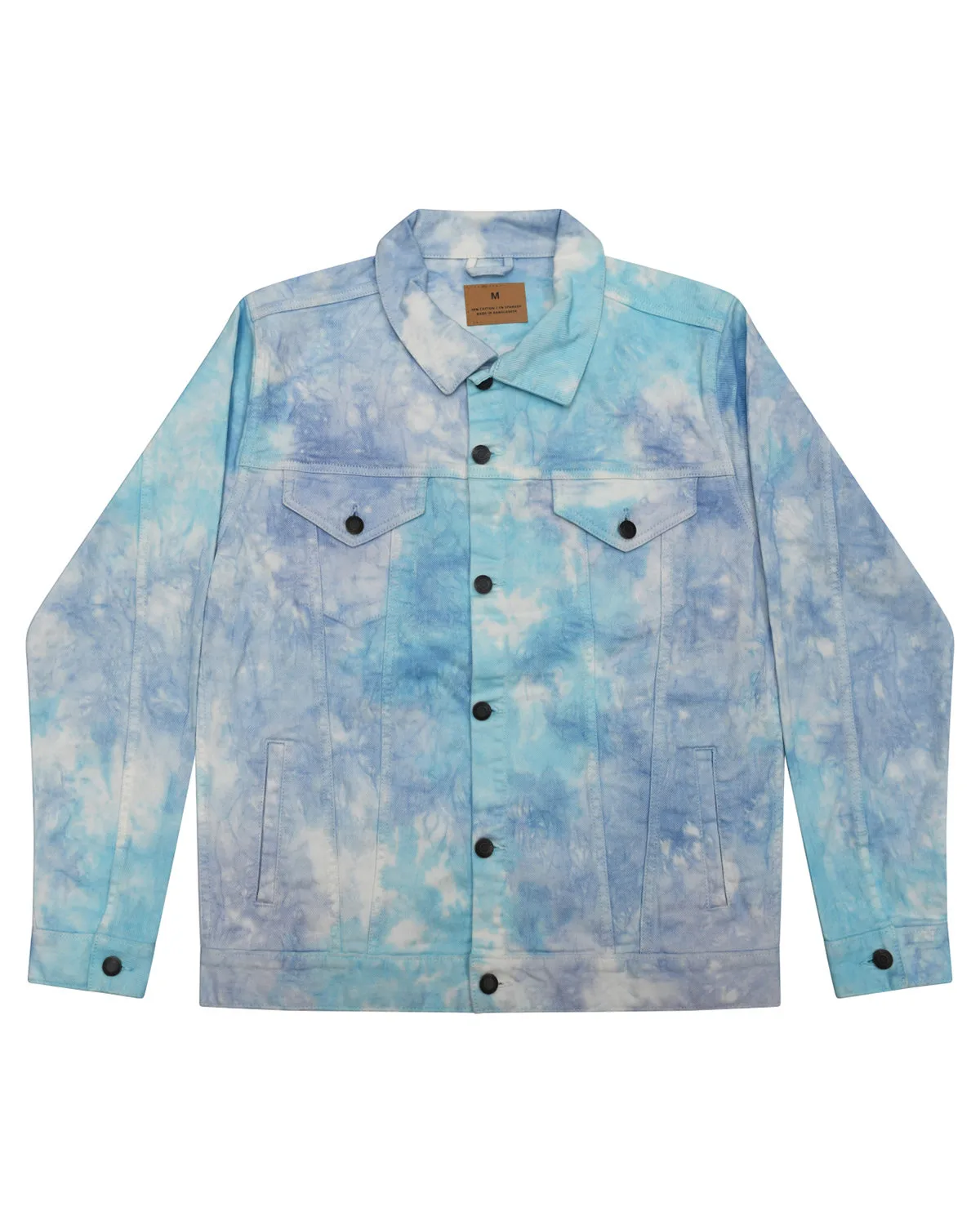 Tie-Dye Unisex Denim Jacket view 5