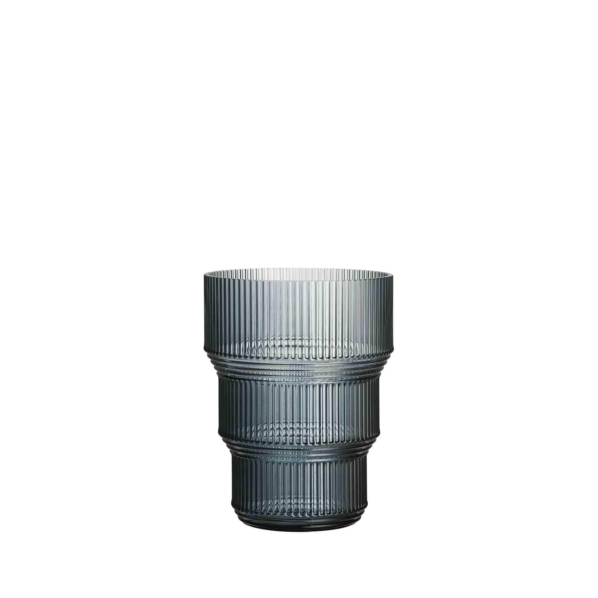 Kosta Boda Pavilion Tulip Vase Gray