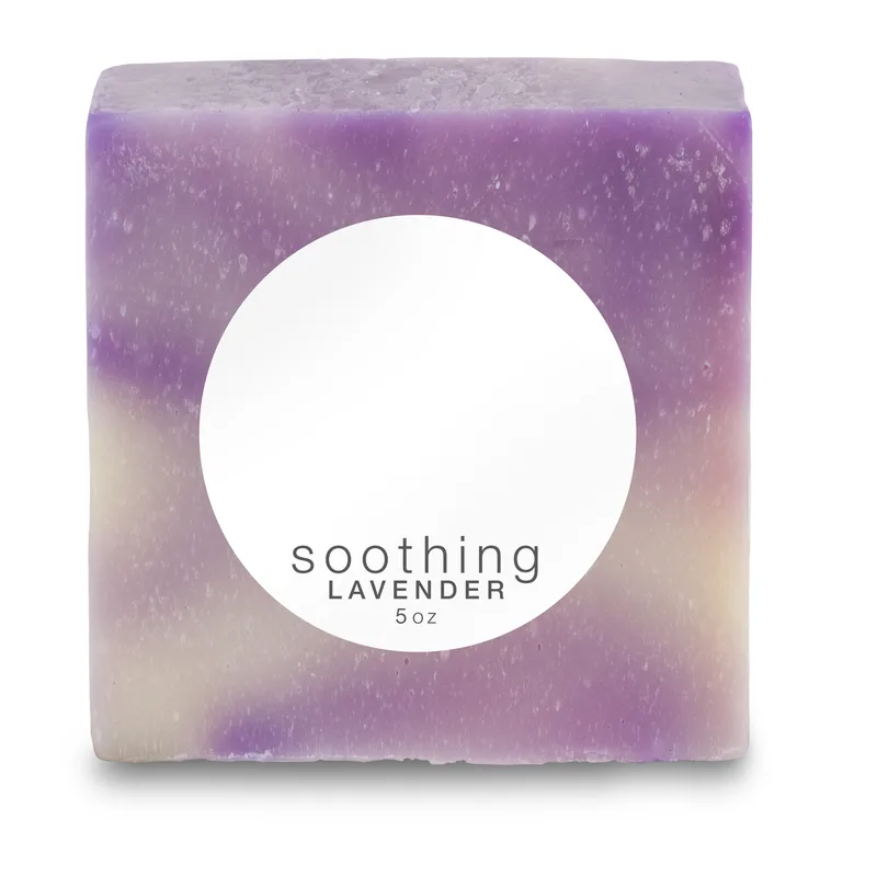 Luxurious Herbal Soaps Shrink Wrapped - Soothing Lavender view 2