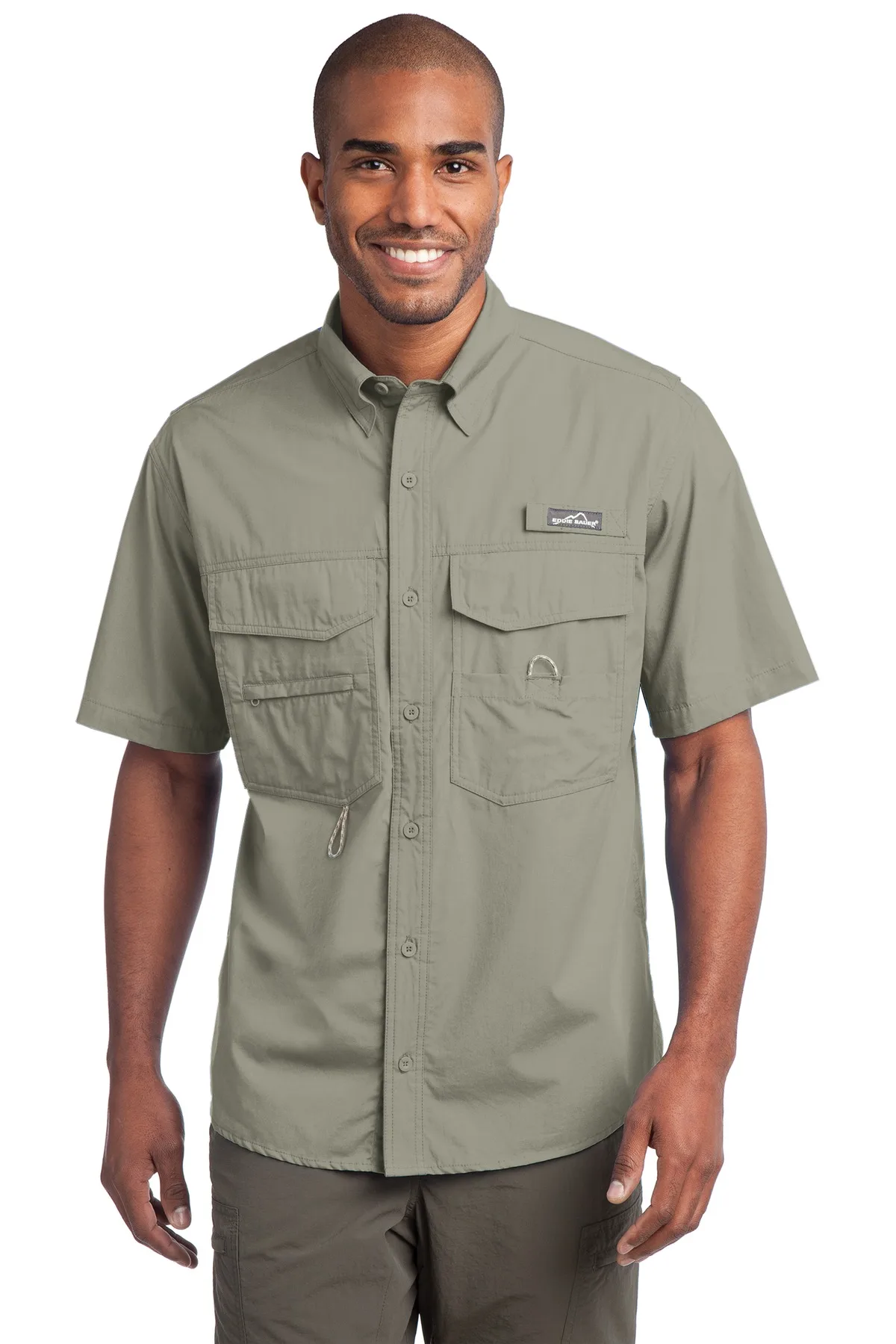 Eddie Bauer® - Short Sleeve Fishing Shirt.