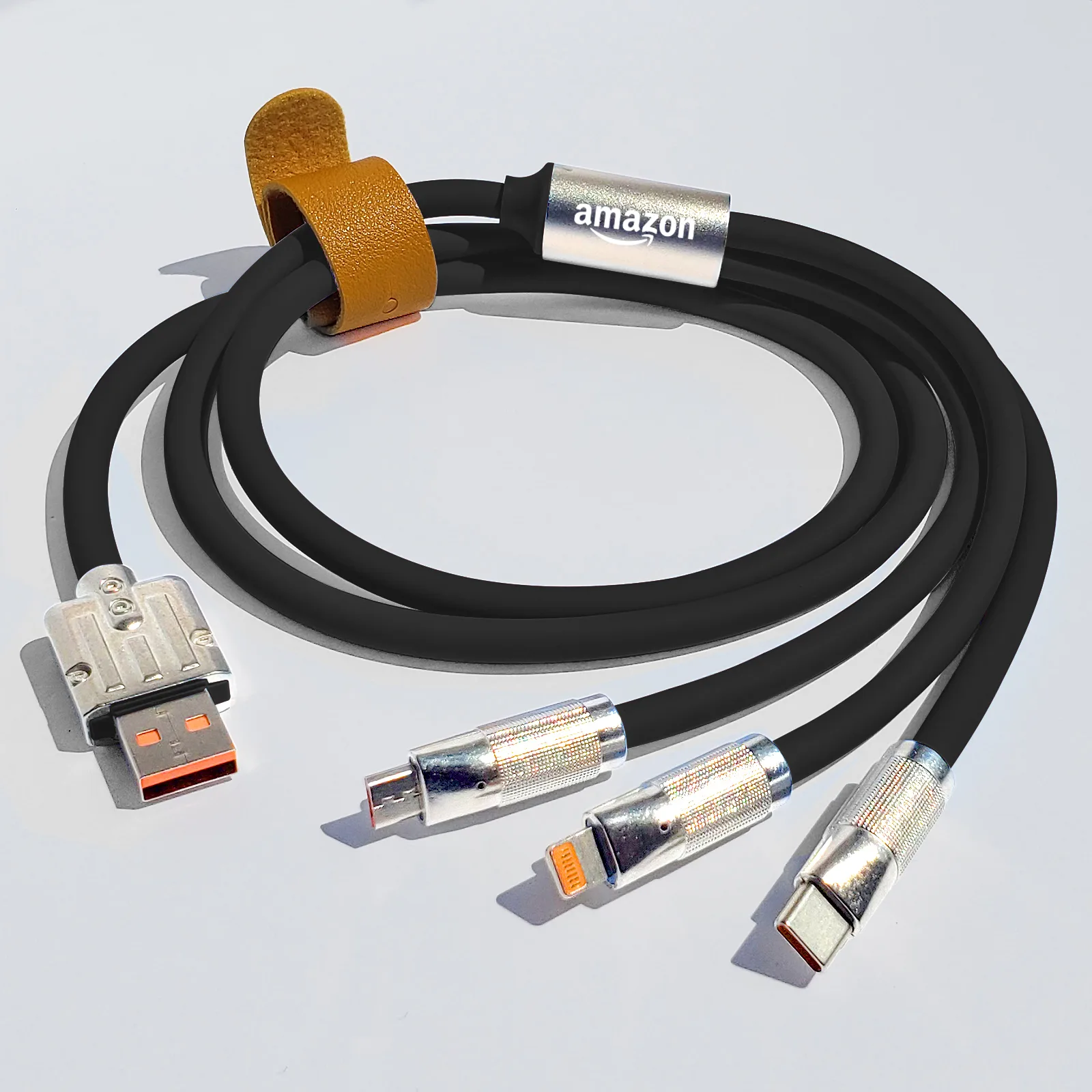 Heavy Duty 3-in-1 Charging Cable view 3