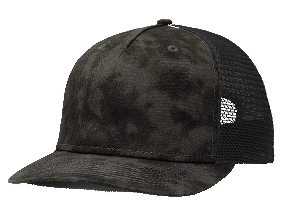 5-Panel Old-Wash Mesh Back Cap view 3