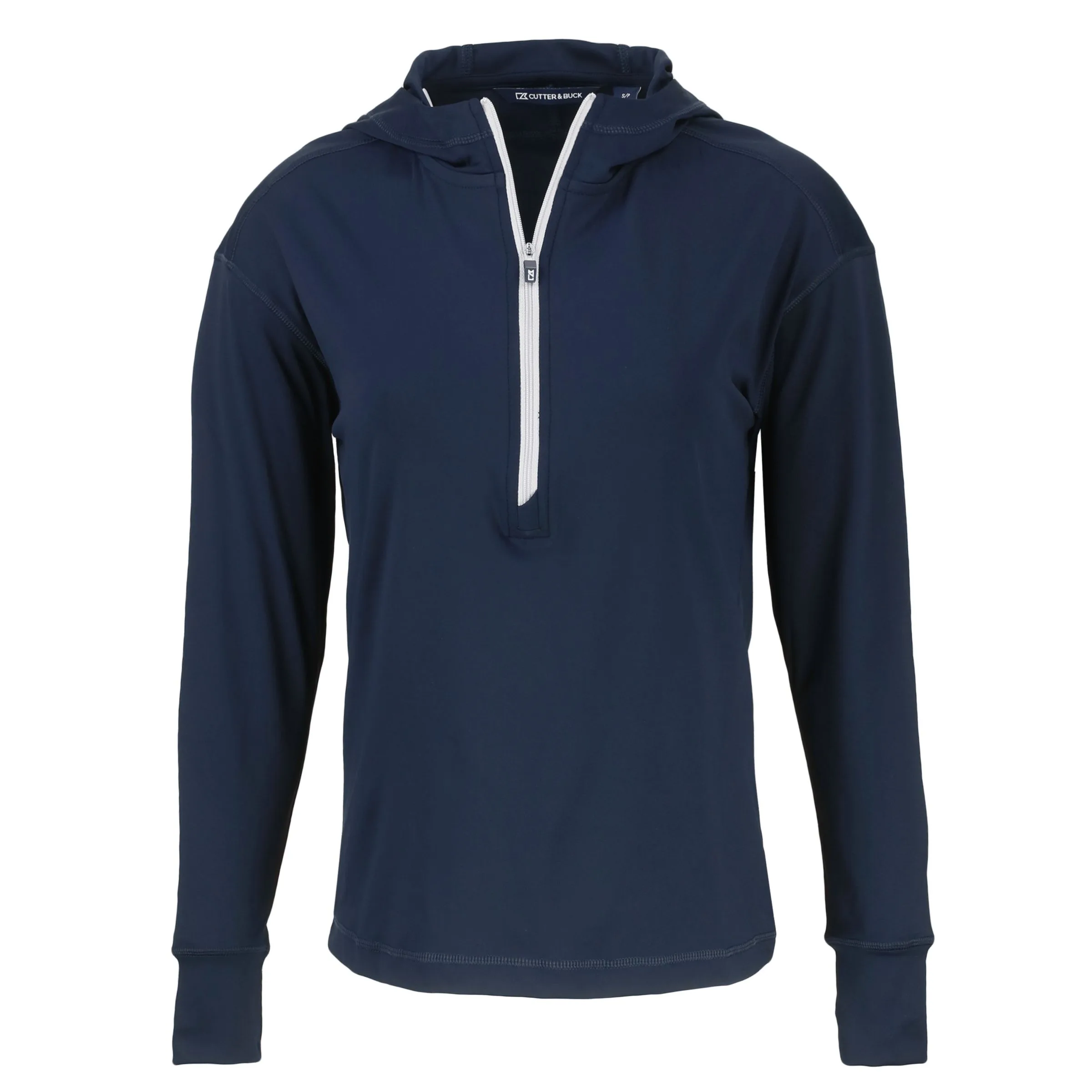 Cutter & Buck Daybreak Eco Recycled Womens Half Zip Hoodie view 4