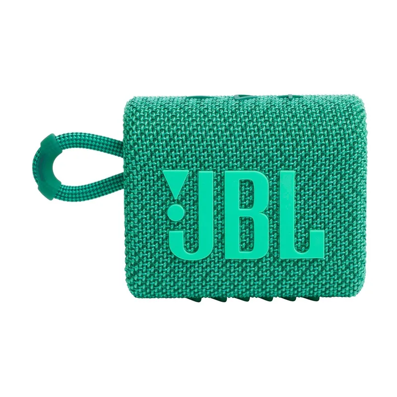 JBL Go 3 Eco Ultra-Portable Waterproof Bluetooth Speaker Green