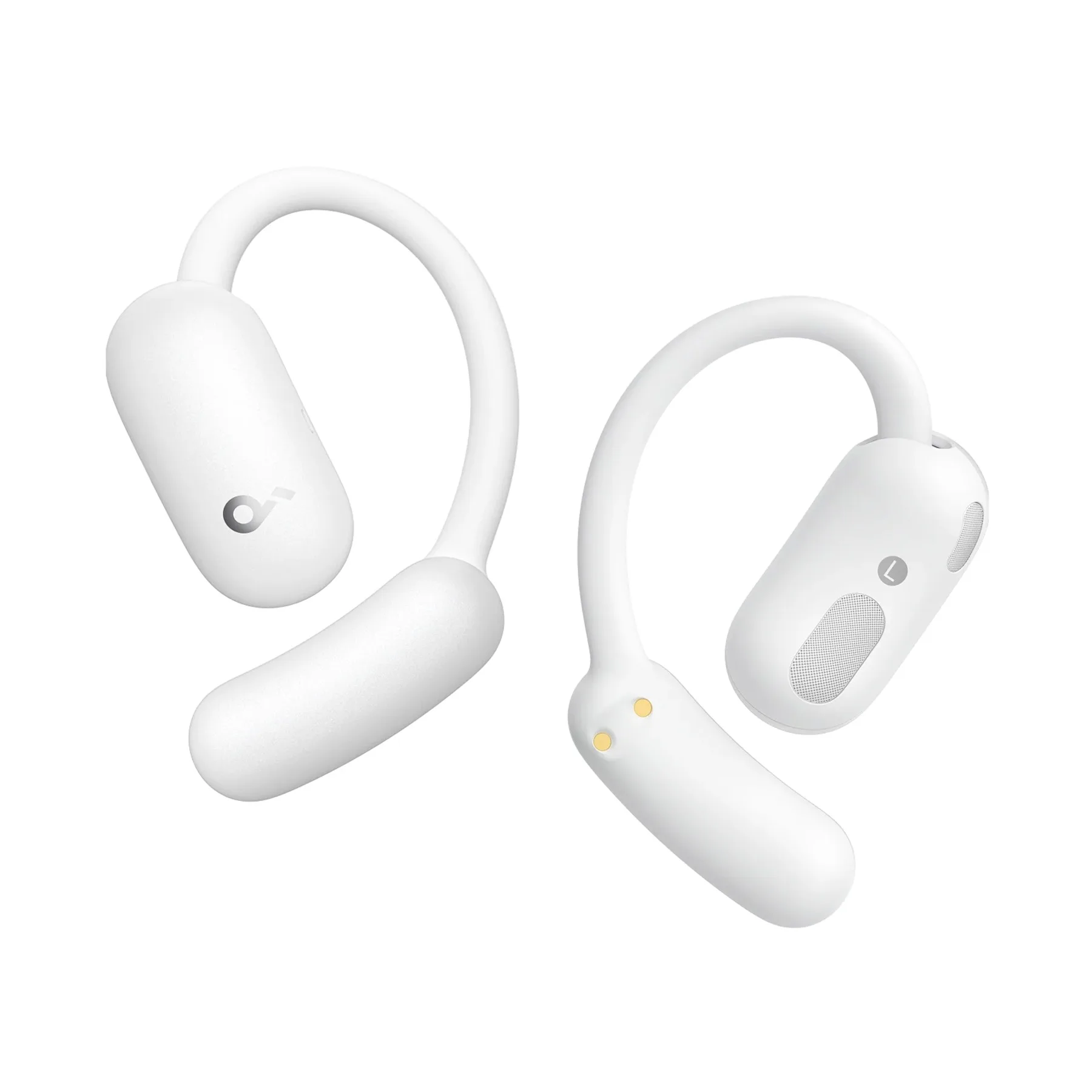 soundcore AeroFit 2 Adjustable Open-Ear Wireless Earbuds - Pearl White