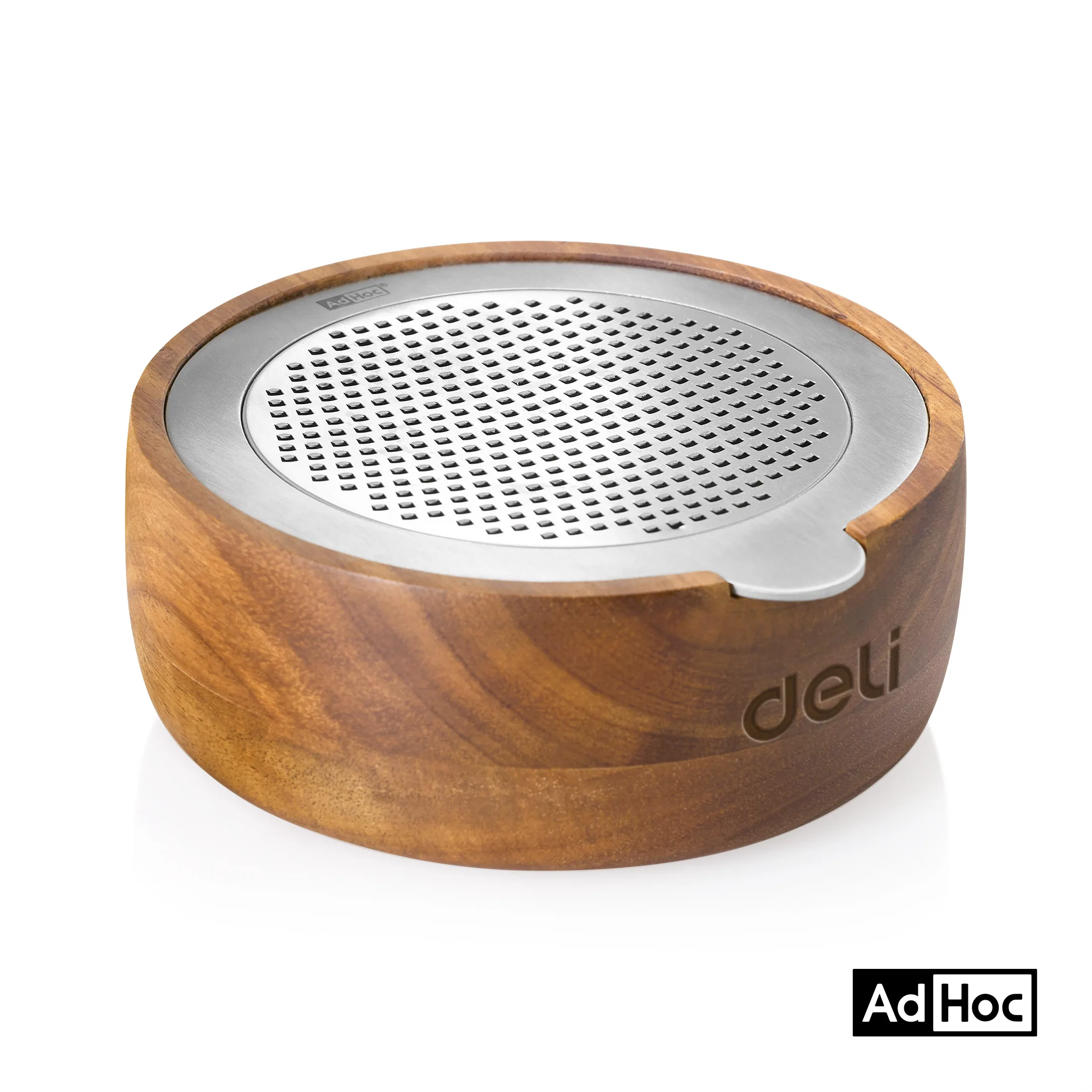 AdHoc® CutnServe Acacia Wood Table Fine Grater