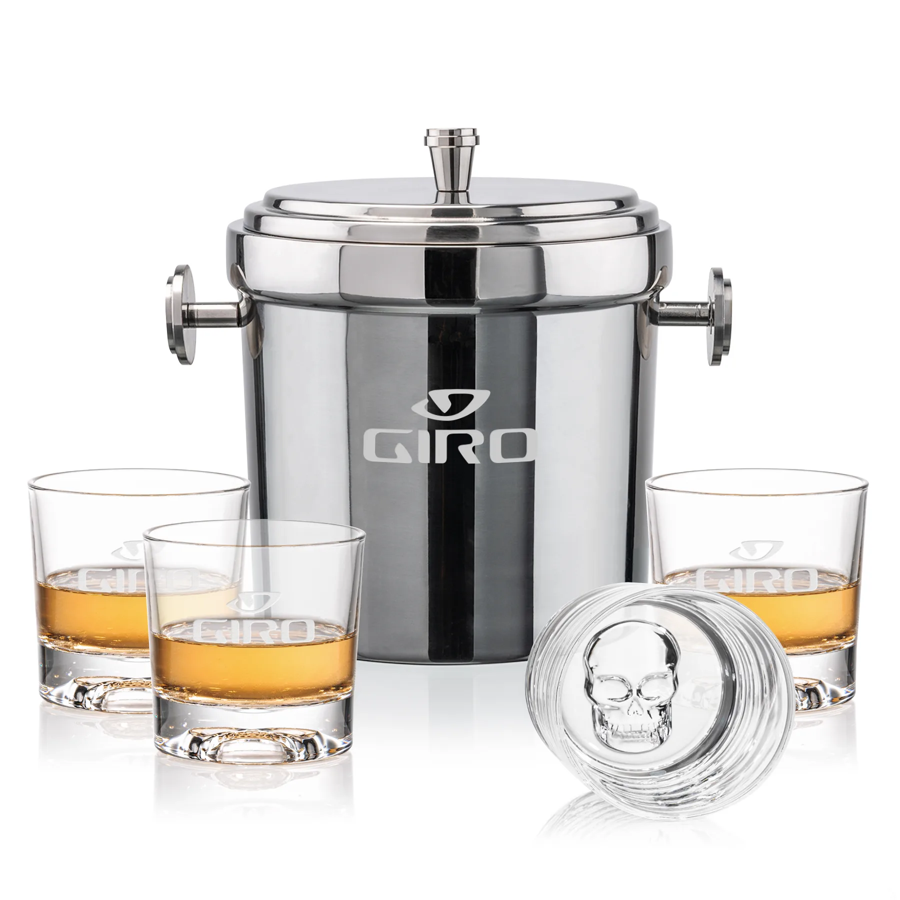 Milano Bucket Set, Laser Engraving, Set of 5