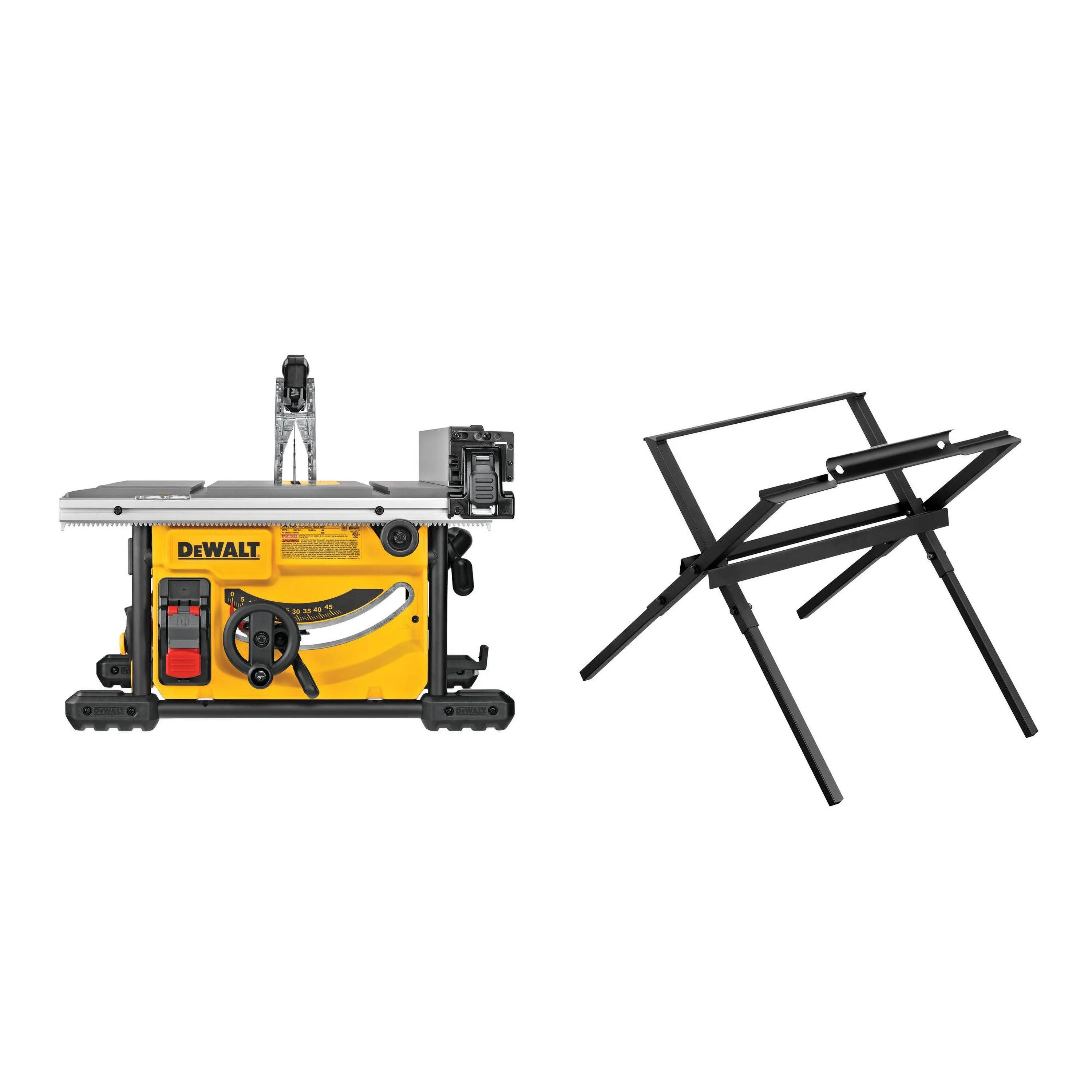 DeWalt 8.25" Compact Table Saw W/ Stand
