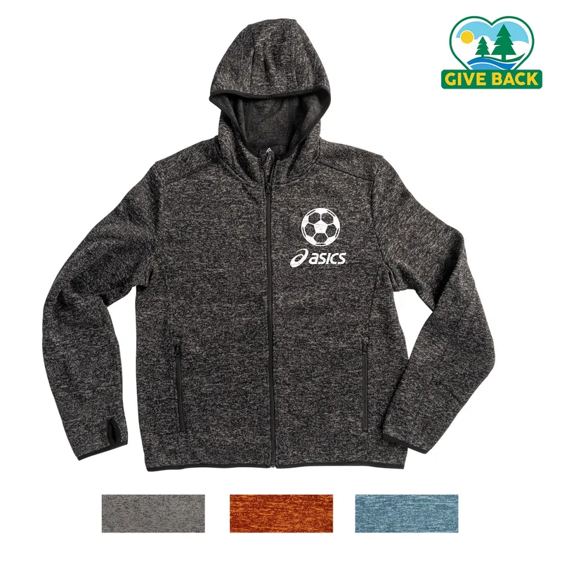 ACE Men's Melange Sweater Fleece