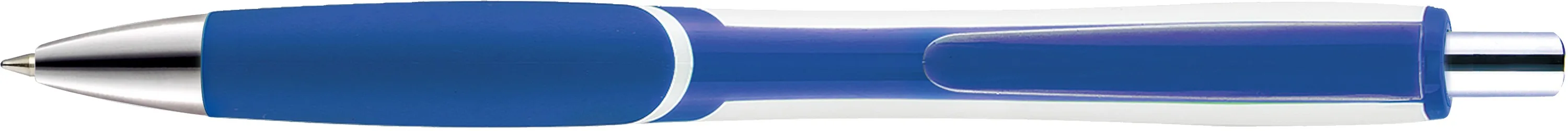 Blue/White/Silver Blank Clip View