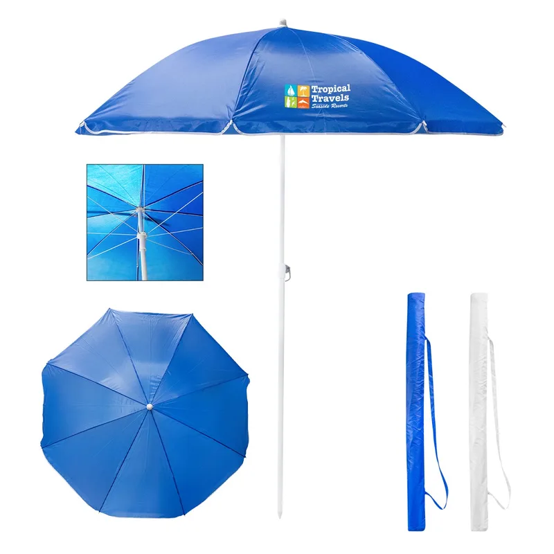 70" Arc Beach Umbrella view 2