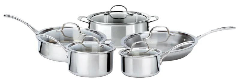 Calphalon Calphalon Tri-Ply 10 Pc Stainless Steel Cookware Set