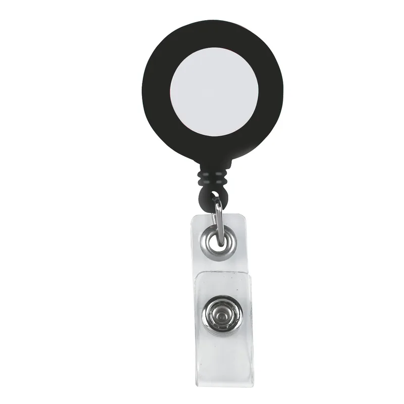 Retractable Badge Holder With Laminated Label view 2