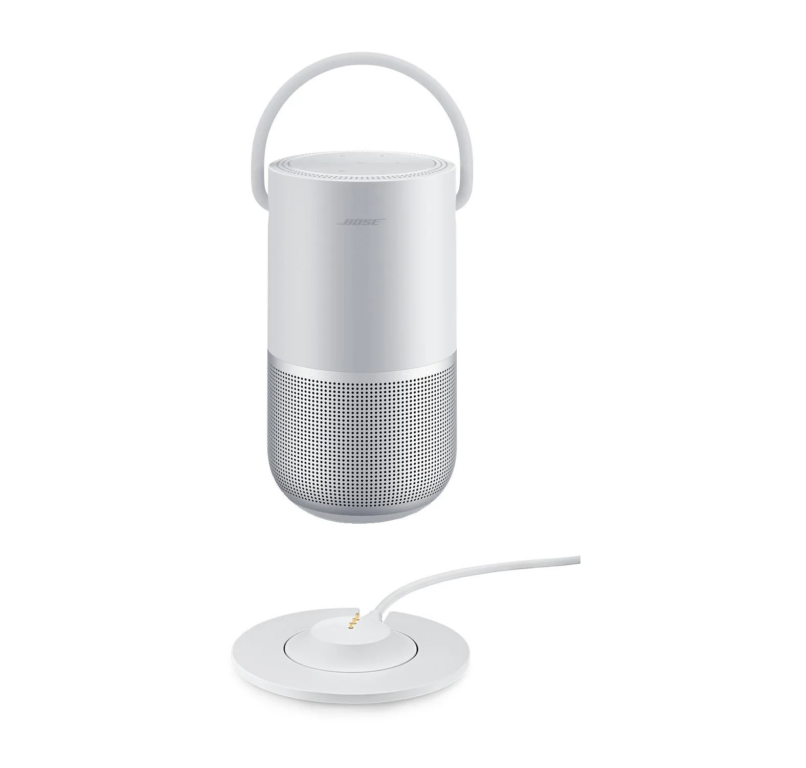Bose Portable Home Speaker - Luxe Silver w/Charging Cradle