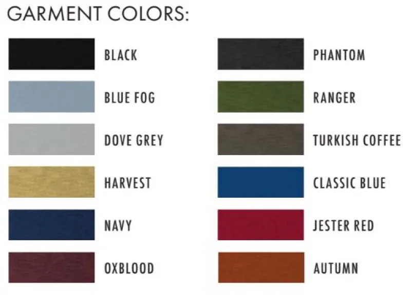 Various Logo Color Chart View