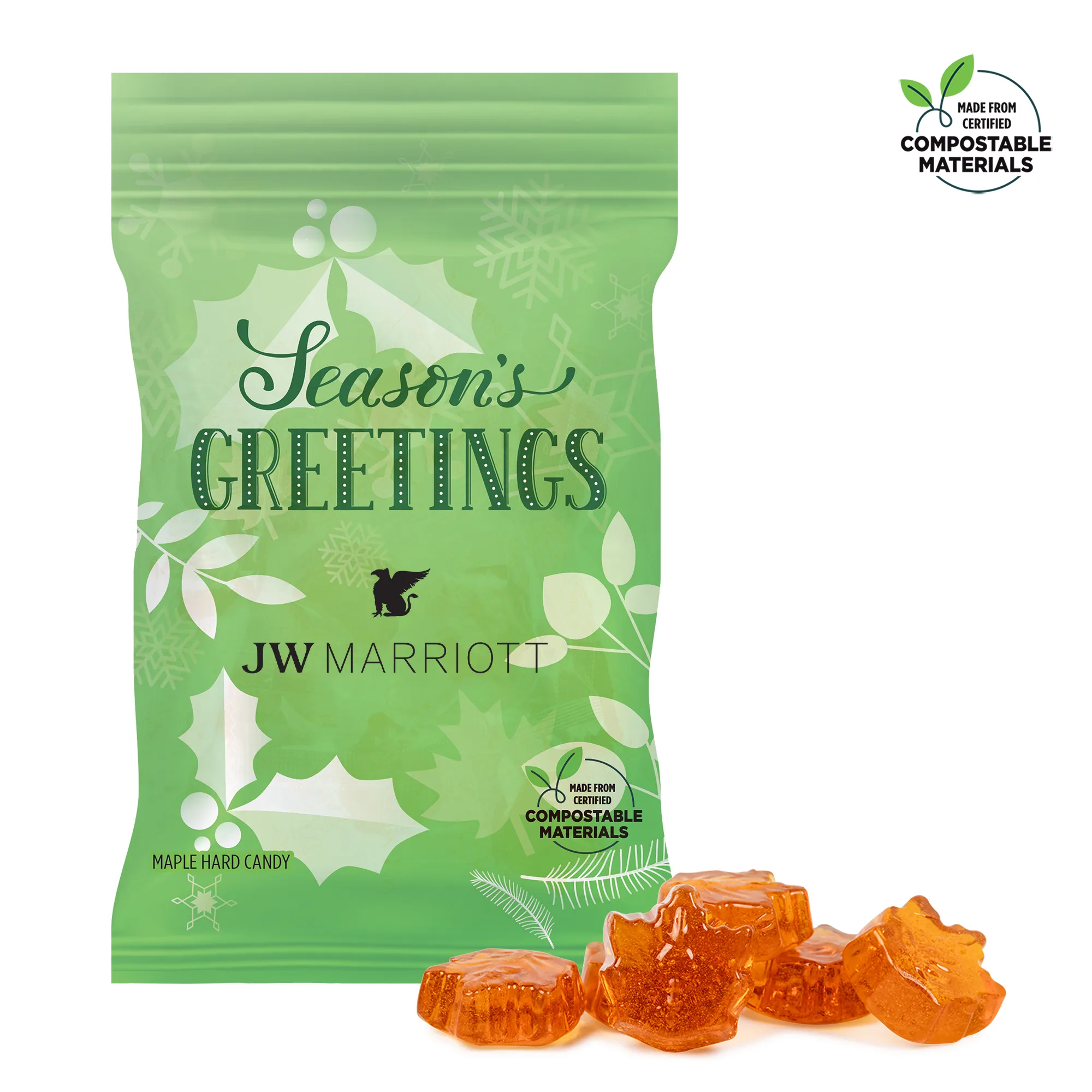 2 oz. ECO-Digibag, Compostable-Maple Flavored Candy view 3